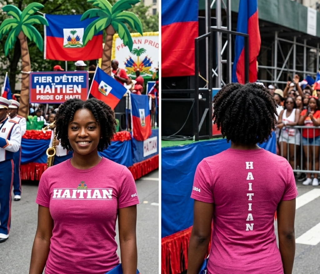 Short sleeve (1804 Haitian) t-shirt