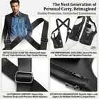 FlexCarry Shoulder Bag — Adjustable Strap, Everyday Carry