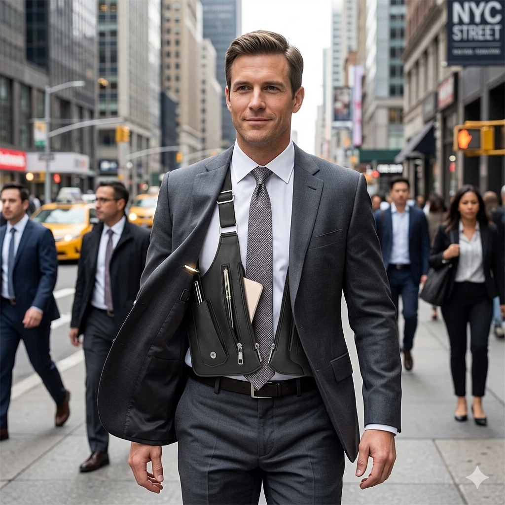 FlexCarry Shoulder Bag — Adjustable Strap, Everyday Carry