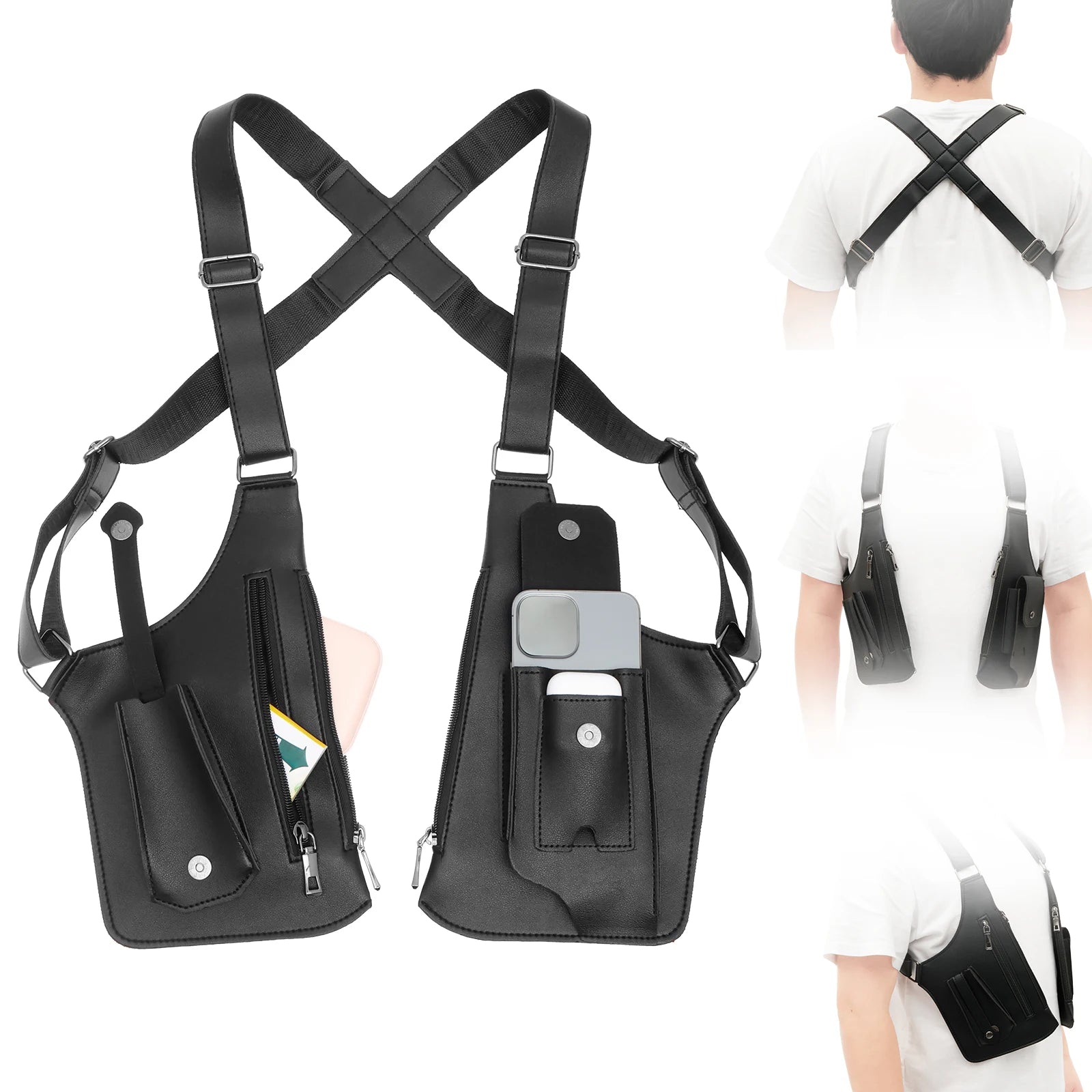 FlexCarry Shoulder Bag — Adjustable Strap, Everyday Carry