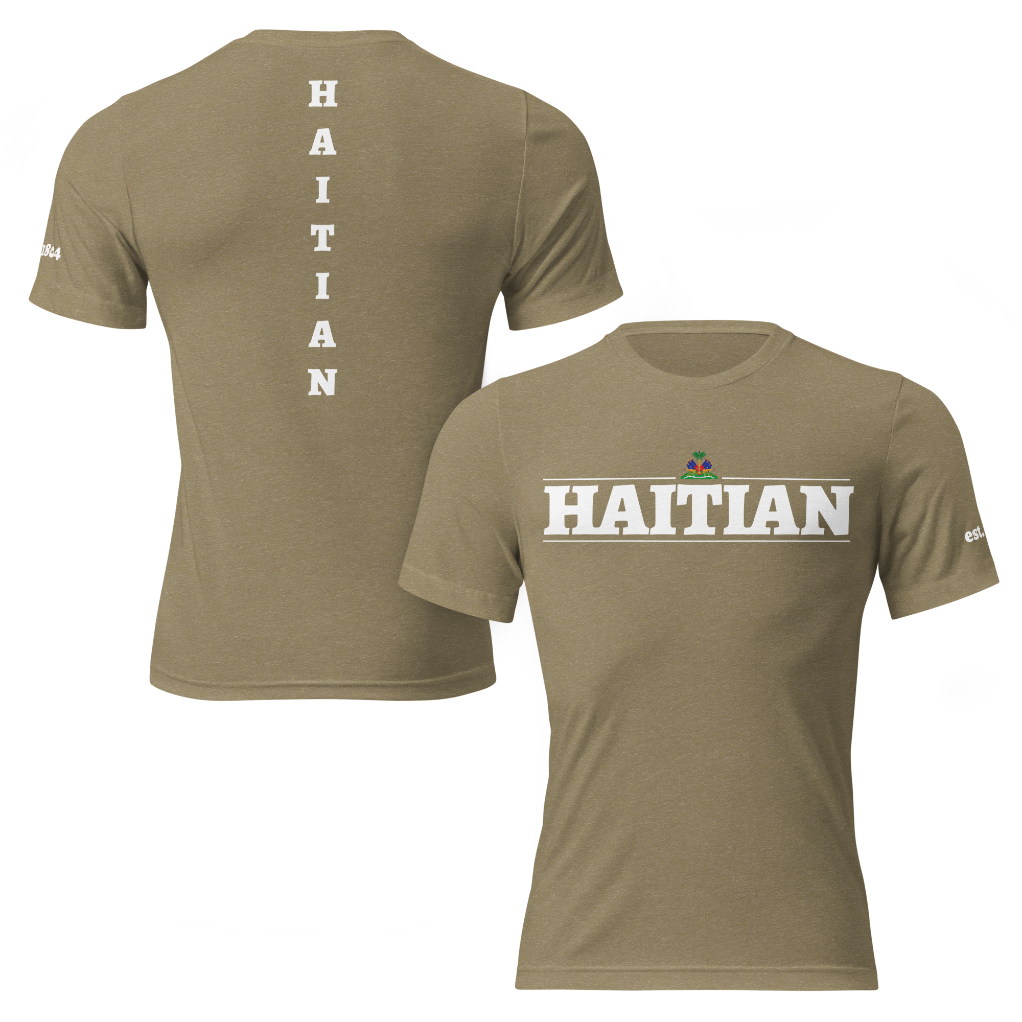 Short sleeve (1804 Haitian) t-shirt